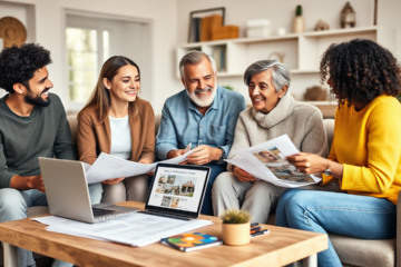 Imagem que representa o processo simplificado de obtenção de empréstimos com a CredFácil para reformas e investimentos imobiliários.