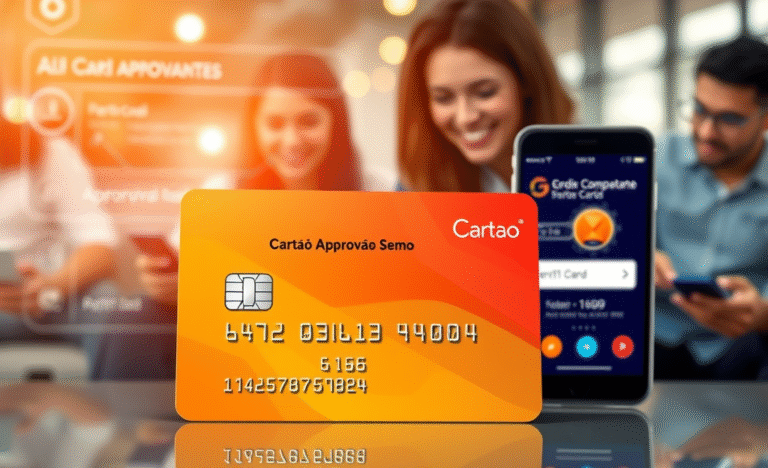 Imagem representativa do Cartão Aprovado Sem Comprovantes, ilustrando a facilidade de obter crédito sem comprovação de renda.