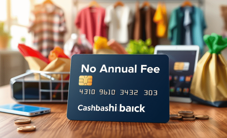 Imagem ilustrativa de cartões de crédito sem anuidade e com cashback.