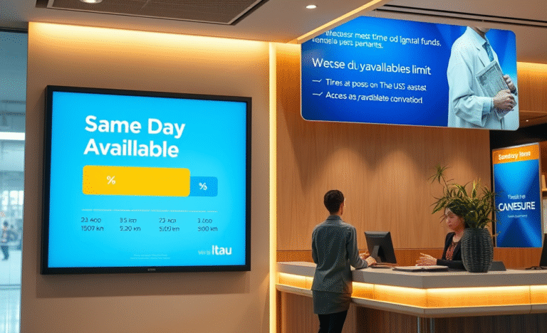 Imagem ilustrativa do limite disponível no mesmo dia para cartões de crédito.