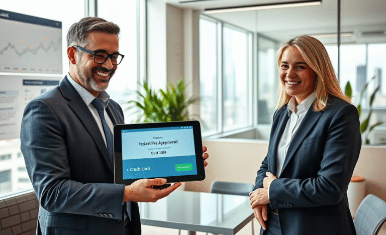 Imagem ilustrativa sobre pré-aprovação instantânea de crédito.