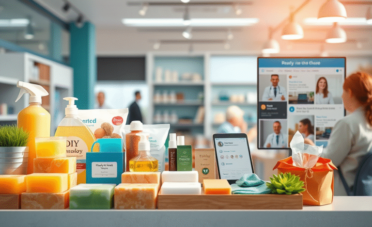 Imagem ilustrativa de produtos e serviços prontos para uso imediato.