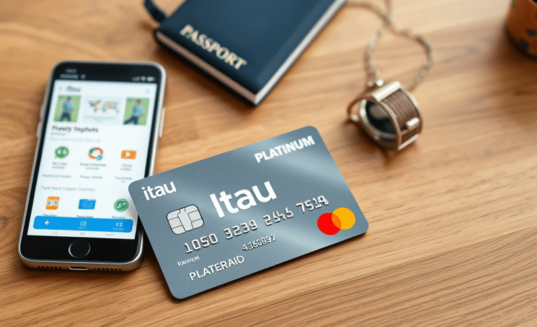 Imagem do Cartão Itaú Mastercard Platinum, destacando seus benefícios e vantagens.