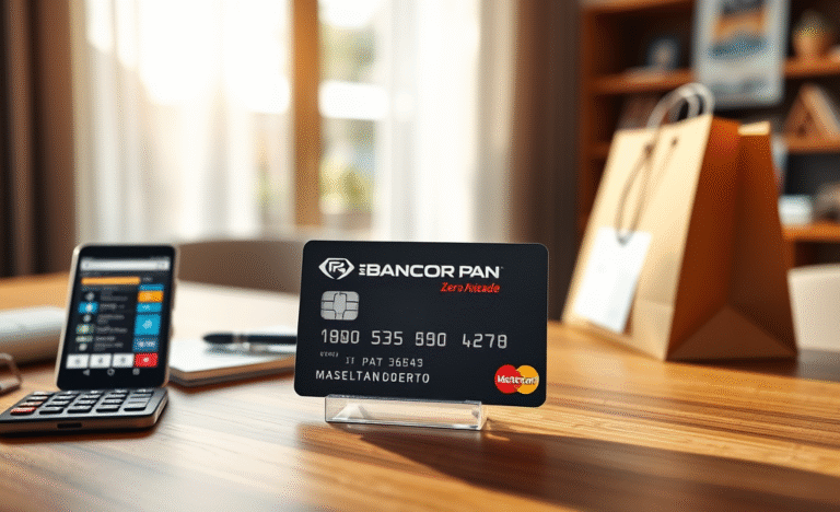 Cartão Banco Pan Mastercard Zero Anuidade com benefícios exclusivos e sem taxas anuais.