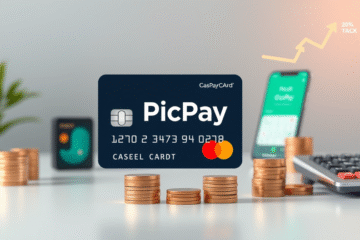 Imagem do Cartão PicPay Card Mastercard destacando seus benefícios e funcionalidades.