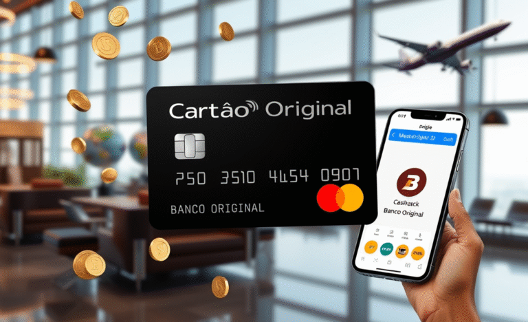 Imagem do Cartão Original Mastercard Black com destaque para seus benefícios exclusivos