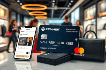 Imagem do Cartão Renner Mastercard Internacional, destacando suas características e benefícios exclusivos.