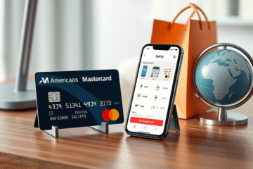 Imagem do Cartão Americanas Mastercard Internacional, destacando suas vantagens e recompensas.