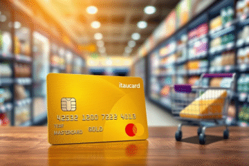 Imagem do Cartão Extra Itaucard Mastercard Gold destacando seus benefícios e características.